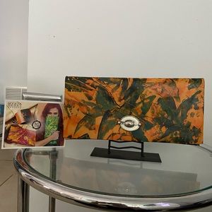 Brand new!! Collection piece! Myrta Benet Clutch.